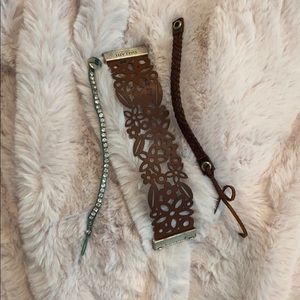 Leather bracelet bundle